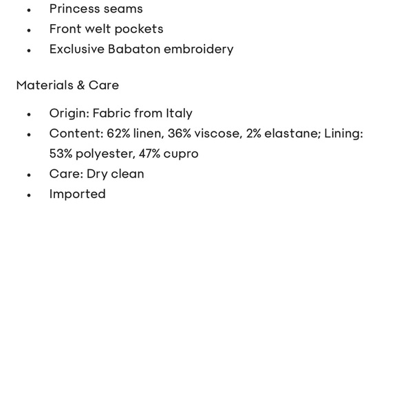 Aritzia Babaton Echelon Linen Vest - Picture 6 of 6